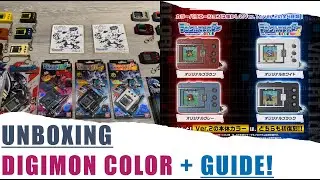 Digimon COLOR 🕹️ Unboxing & Guide | Gameplay + First Impressions
