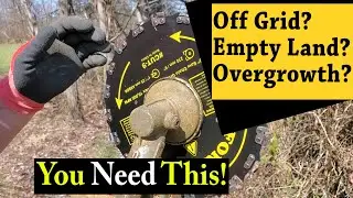 🌿Ultimate Weed Wacker!!! || For Clearing Land- Forester Blade
