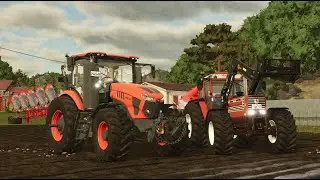 Orka na 2 ciągniki| Farming Simulator 25| Hutan Pantai (014)