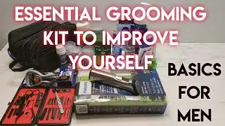 Best Basic Must Have Groom Kit For Men #Grooming Tools to Improve Yourself & be #handsome #cosmetics