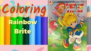 Coloring Rainbow Brite