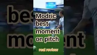 modric best moments on pitch #shortvideo #football #realmadridmatch