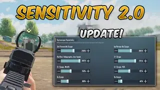 Sensitivity 2.0 BGMI/PUBG Mobile (мое новое обновление Sensitivity)