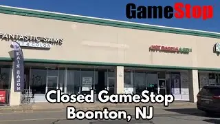 Closed GameStop in Boonton, NJ