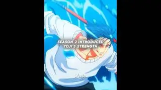 Season 3 Brings Us a NEW TOJI💀🔥| Jujutsu Kaisen #jujutsukaisen #animeedit #maki #toji #edit #shorts