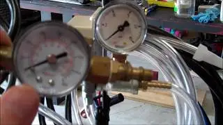Setting the Regulators on my DIY Smoke Machine