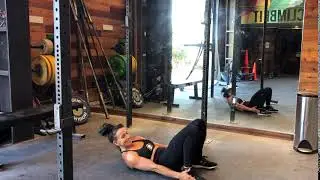 Oblique Finger to Toe Slides