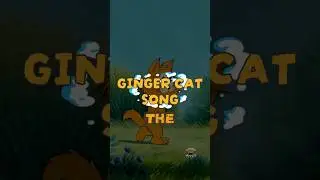 Fluffy Ginger Cat 🧡 Kids Song with Meows & Purrs #gingercatclub   #catsong  #kidsshorts