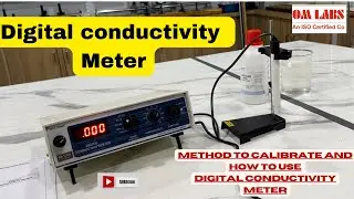 Digital Conductivity Meter | OM Labs | #conductivity  #laboratory #sciencestudent #ytshorts #viral