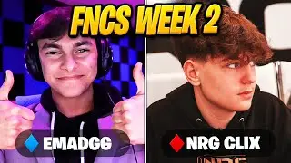 EmadGG and Clix Watch FNCS Week 2 (Opens)
