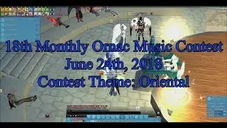 18th Monthly Ornac Music Contest (June 2018)