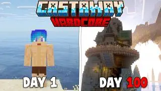 100 Hari Minecraft Hardcore Terdampar di Pulau