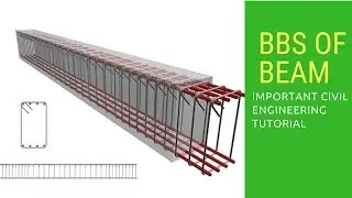 Ep03| Bar Bending Schedule Of Beam in Urdu|Engineering Network