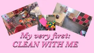 CLEAN WITH ME: My Very First Video | Stacy Rebecca