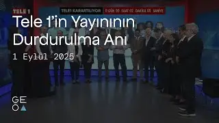 Tele 1’in Yayınının Durdurulma Anı | 1 Eylül 2025
