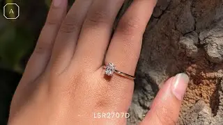 Indulge in Guilt-free Glam With a Lab-created Solitaire Diamond Ring
