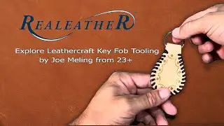 DIY Leather Key Tag | Realeather Explore Leathercraft Kit Tutorial with Joe Meling