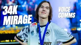 Donk's insane 34K! Donk POV ONLY! Faceit match with Voice Comms on Mirage