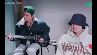 ENHYPEN HEESEUNG AND JAY DRIED FLOWER SHORT COVER
