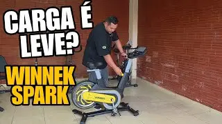 WINNEK SPARK 8KG MAGNÉTICA | A CARGA É LEVE? FÁCIL DE PEDALAR?