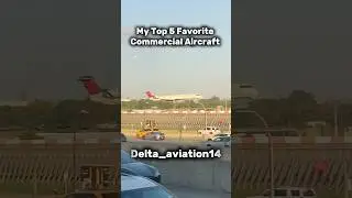 My Top 5 Favorite Commercial Aircraft 🛩️ #aviation #planespotting  #modelairport #modelairplane