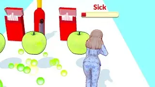 Run Healthy 🔔🥫🥗 IOS Android Gameplay Levels #1 AM7AF