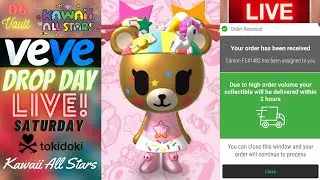 VeVe Drop Day LIVE - TOKIDOKI Kawaii All Stars Digital Collectibles Blindbox NFT Drop! Good Luck!!