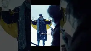 Major Warren meets the ten-thousand-dollar woman #movie#The Hateful Eight