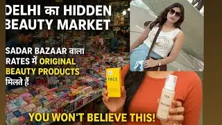 Original makeup products Delhi hidden makeup market Salon products cheap price Delhi