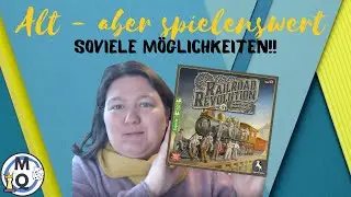 Alt, aber spielenswert: Railroad Revolution #brettspiele