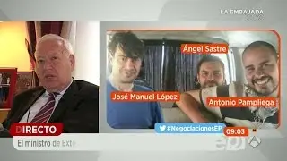 Margallo confiesa que sintieron 