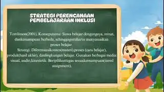 Perencanaan Pembelajaran Sekolah Inklusi