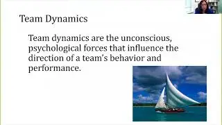 Team Science: Understanding &  Improving Team Dynamics - Darshana Shah, Ph.D. &ndash; Jan 2018