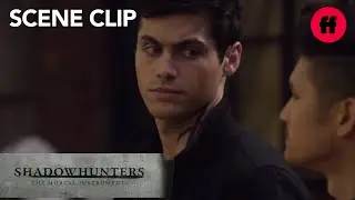Shadowhunters | Season 2, Episode 9: #Malec Talk on the Balcony | Freeform