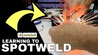 Testing the kWeld Community Spotwelder