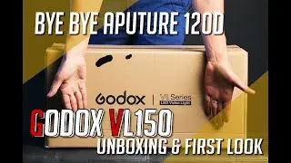 Убийца APUTURE 120D? Распаковка Godox VL150 и первый взгляд