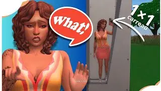 Survive in ONE tile?! || Sims 4 Challenge