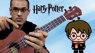 Harry Potter Theme on Ukulele - Super Easy Ukulele Lesson | Hedwig's Theme