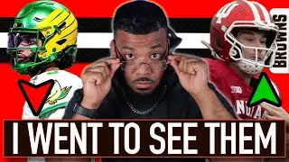 I WENT TO SEE MENDOZA AND DANTE MOORE PLAY IN PERSON