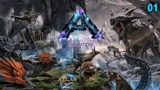 Welcome To The New Dinosaur World | Ark Aberration + Animals of Atlas | Hindi #01