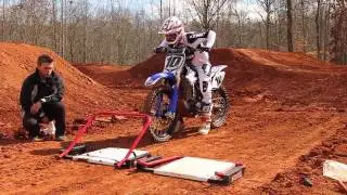 Kyle and Justin at the JGRMX/Toyota/Yamaha Test Track