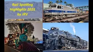 Rail Spotting Highlights in the Year 2025 by JRV