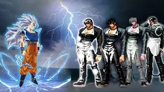 [KOF Mugen] Son Goku (ULTRA INSTINCT) Vs King Orochi Iori QS Team