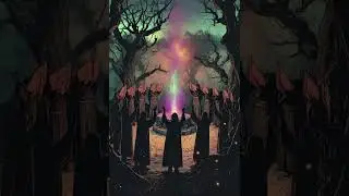 Mystical Forest Ritual #DarkMagicRitual #ForestWitchcraft