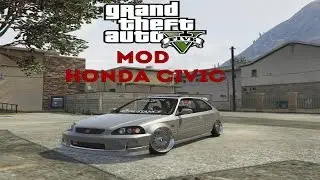 GTAV MOD Honda Civic Из хечбека в инвалидку