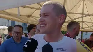 Luke Plapp - Interview at the finish - Stage 14 - Giro d'Italia 2024