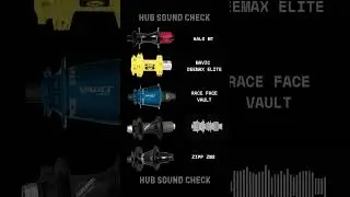 MTB Hub Sound Check Part5 🔊 Halo MT - Race Face Vault - SRAM MTH 746 - ZIPP ZM2 - Mavic DeeMax Elite