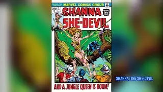 История Marvel Comics: Шанна, Дьяволица №1 (декабрь 1972 г.) #marvelcomics #shanna