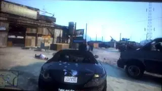 ZaNTeX w0N - Driving A Car In GTA Online Survival Mode - WTF???