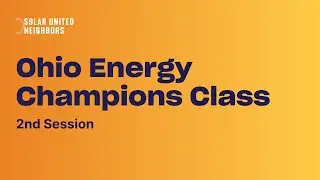 Energy Champions Ohio Session 2 - Decoding your bill